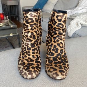Sam Edelman CalF Hair Booties in cheetah 🐆